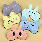 搞怪软妹缓解眼疲劳搞笑学生男少女个性 可爱睡觉儿童眼罩睡眠遮光