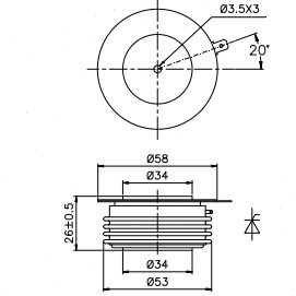 5  T可控硅Y3 40 K焊机软PC晶闸管PC45起30 O50  起  动  OY38KT