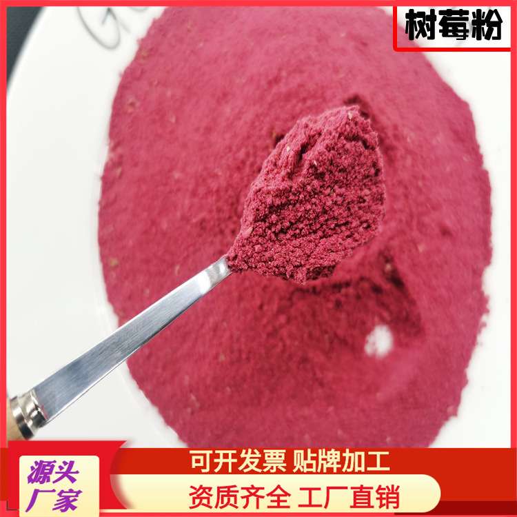 树莓粉 覆盆子粉 固体饮料粉 食品用速溶果粉 冻干树莓粉