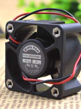 原装SUNON/建准KDB240420MB(1)  4CM 4020 24V 0.05A 散热风扇