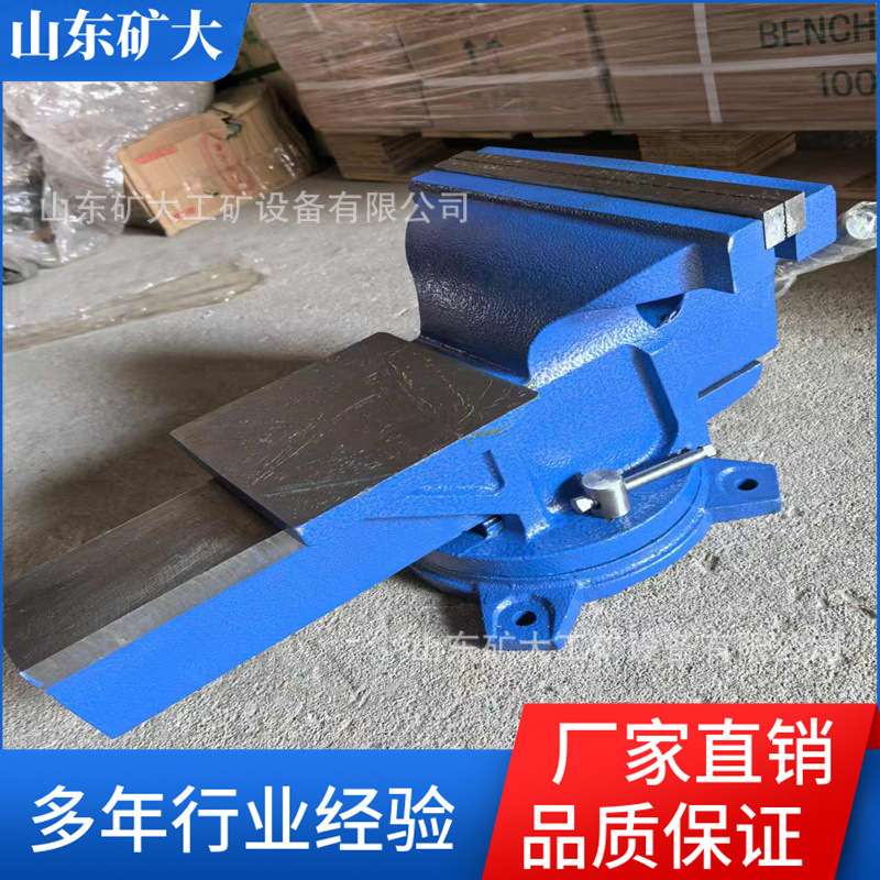台虎钳厂家重型平口桌虎钳法式家用带砧台小型现货