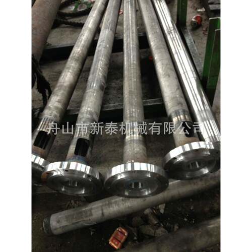 专业螺杆厂家新泰现货供应Φ5PP挤出机螺杆料筒机筒料杆