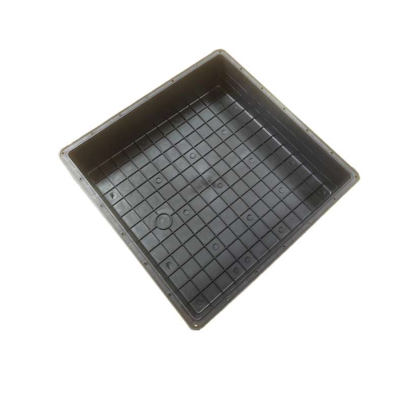 厂家直销蓄电池防水电池盒路灯储能蓄电池专用黑色地埋箱24V200AH