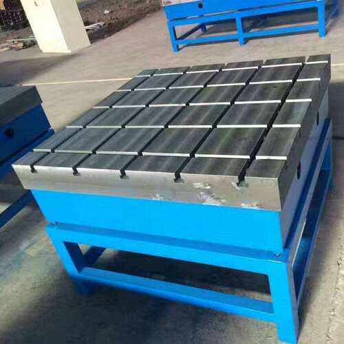 铸铁焊接T型槽平台 ht250加厚铸铁检验测量装配划线平板机床工作