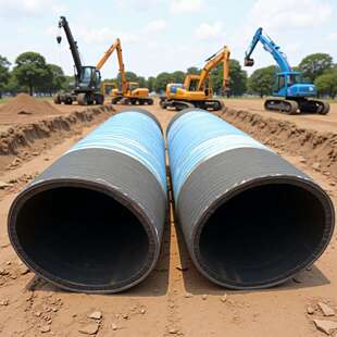 厂家供应喷煤抗磨胶管 大口径DN200喷煤软管 超抗磨胶管一件代发