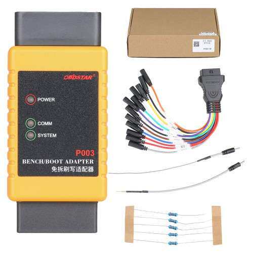 OBDSTAR P003 Bench/Boot Adapter Kit for ECU CS PIN Reading