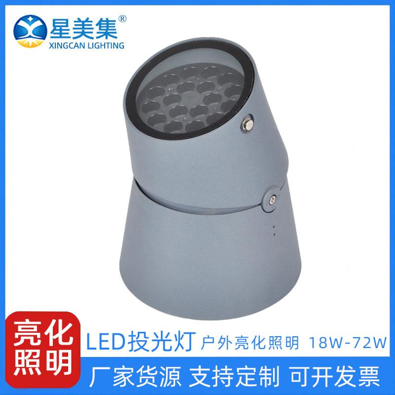 LED投光灯照树灯景观 18W24W36W54W72W大型户外园林庭院绿化户外