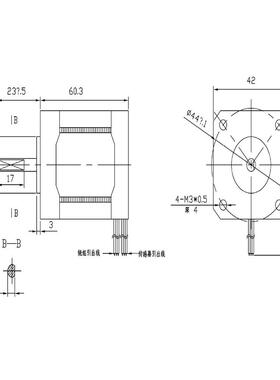 42BL-A无刷直流电机高转速体积小可调速厂家直销