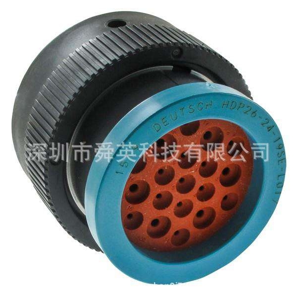 Deutsch德驰HDP26-24-19SE-L017圆形连接器新能源插头接插件原装