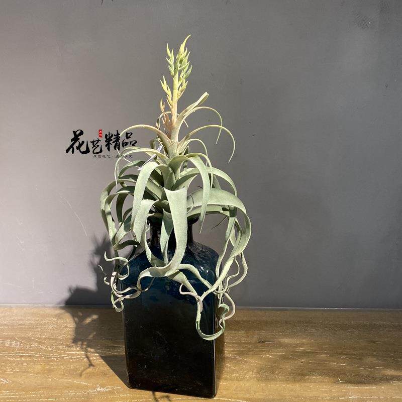 开花空气草垂吊绿植田园多肉植物仿真园艺办公文化仿真植物绢花