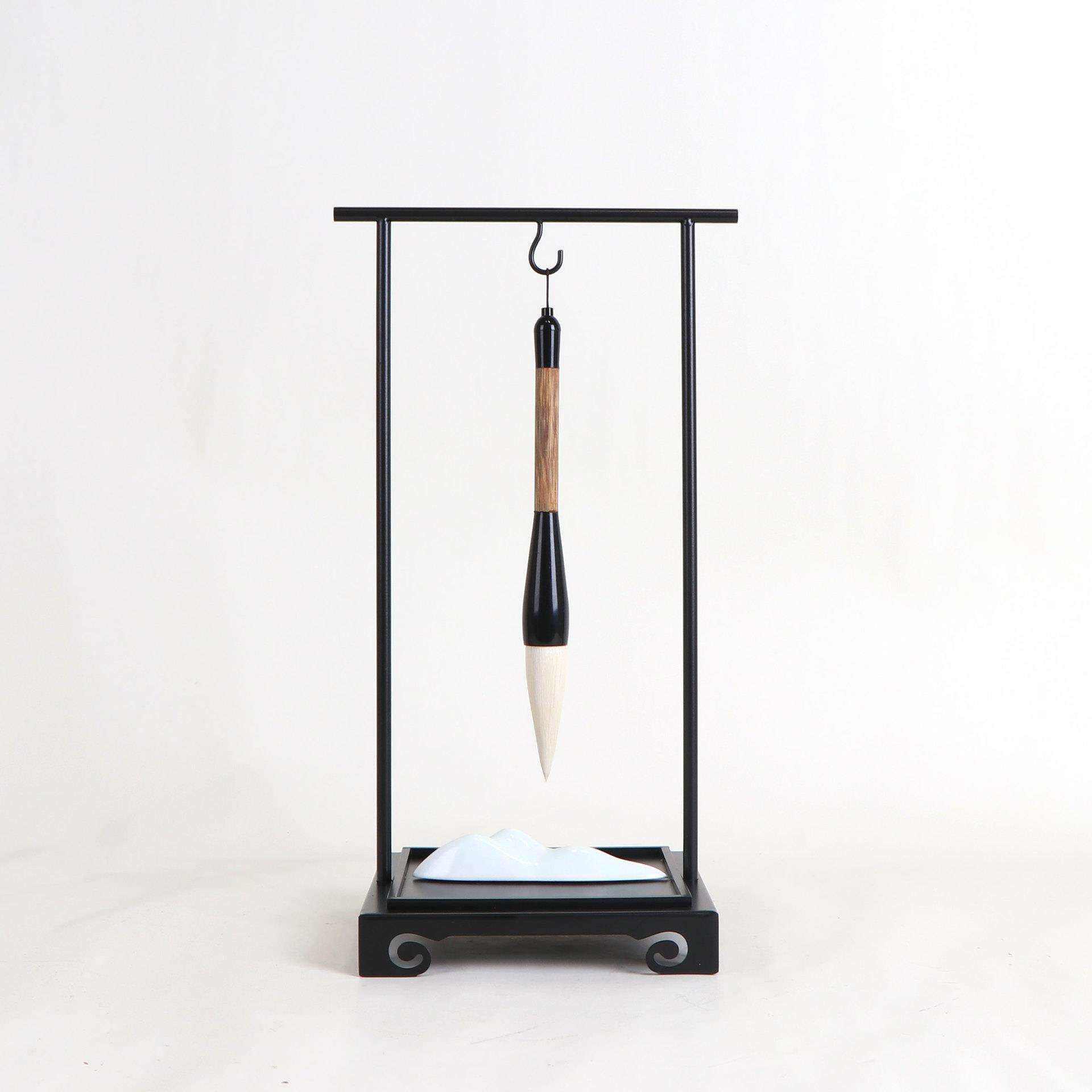 现代新中式书房毛笔架摆件创意家居玄关软装饰品样板房工艺品摆设,电子元器件市场,其它元器件,淘宝优惠券,粉丝福利购,淘宝优惠卷