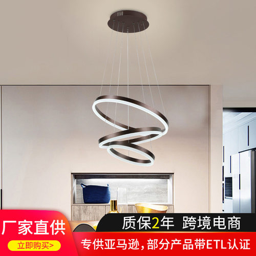 后现代轻奢客厅吊灯 现代简约书房餐厅吸顶灯创意大气个性LED吊灯