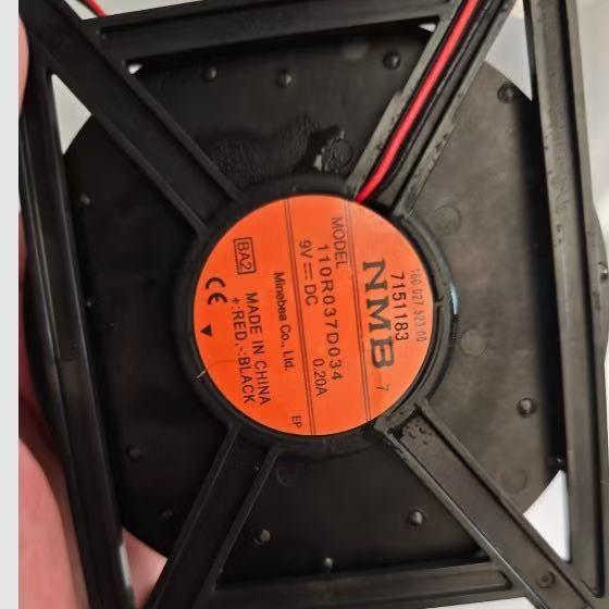 NMB MODEL 110R037D034 9V 0.2A冰箱冰柜风扇风机静音散热风扇