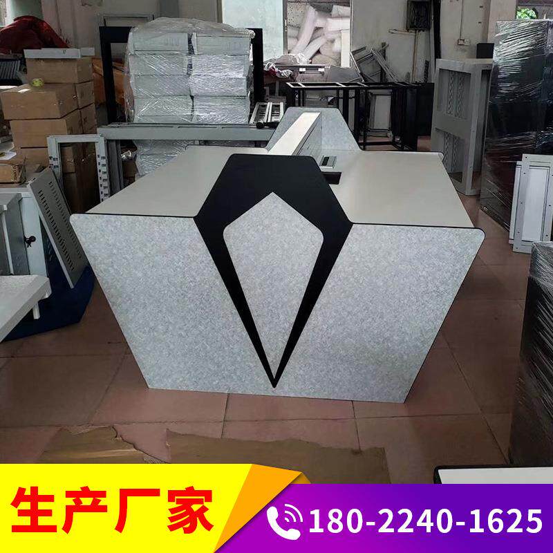 陕西监控台操作台指挥中心五联四联双联3联监控机柜2联控制台直销
