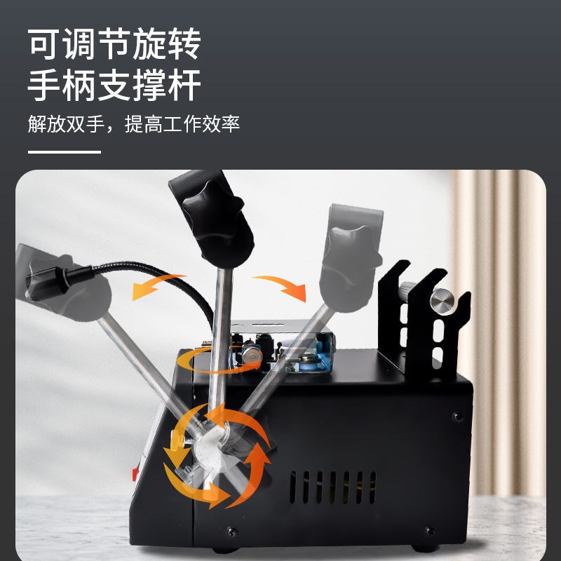 大功率120gW自动焊锡机数显脚踩出锡机 手持电烙铁焊台焊接工具