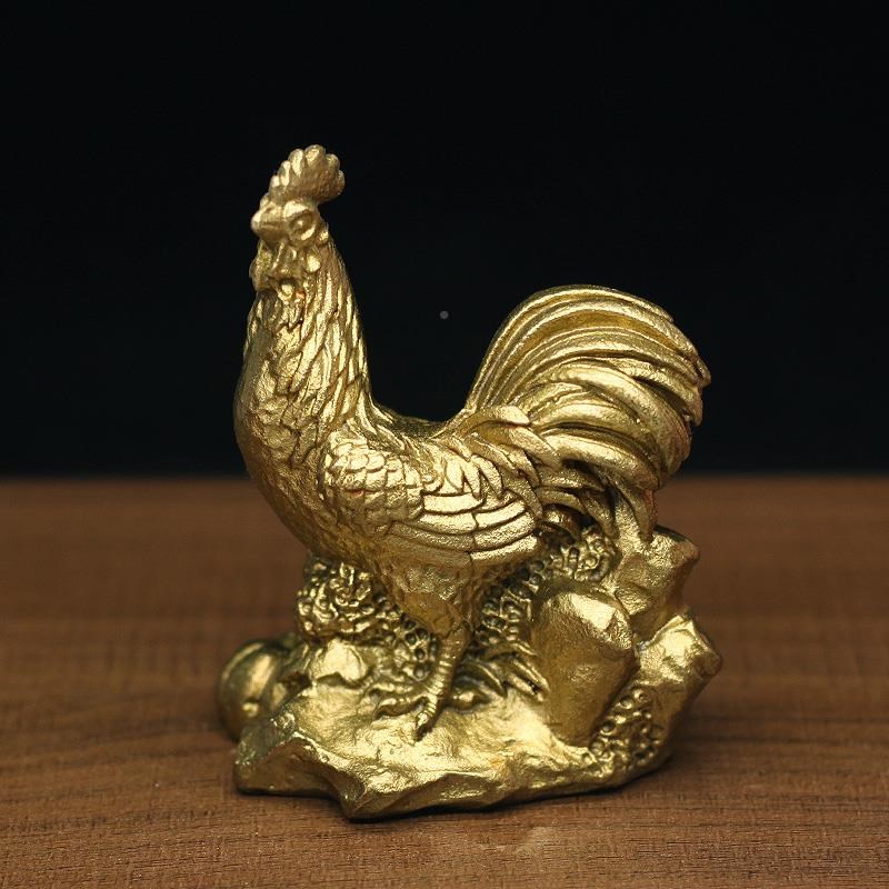 十二生肖蛇鸡牛巳酉丑合人FWI纯铜鼠猴龙12N三属相摆件虎马狗兔猪