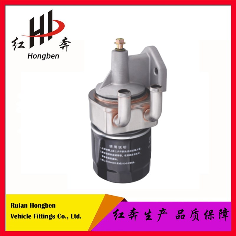 燃油水分离器 JX-0810Y带油孔 水冷总成O(弯管) 皮卡轻卡系列