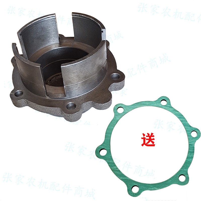 久保田688收割机转向壳体刹车制动器壳箱体摩擦片座5TT054-17512