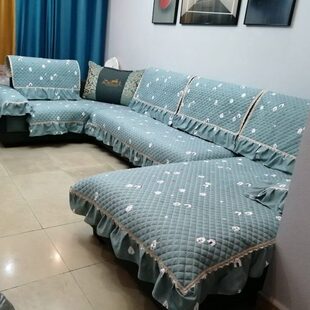 使套罩沙发垫2盖均款内左右可4U型以通用巾米全套休闲靠背用贵妃