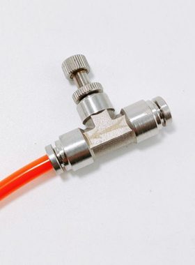 304不锈钢气动管道节流阀快速接头调节阀SA4 SA6 SA8 SA10 SA12