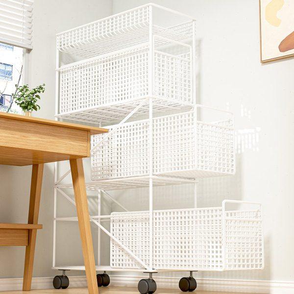 带轮置物架夹缝可抽拉小推车落地多层收纳架厨房蔬菜收纳架多功能,家庭/个人清洁工具,浴室角架/置物架,淘宝优惠券,粉丝福利购,淘宝优惠卷