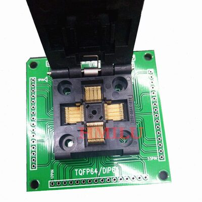 64F 4测试IC烧录座4P64QTQ1 P64 P60.--FFQMM72419 间距 5L座0