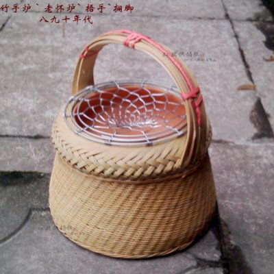 年左右 /9炉`暖【老手收藏怀旧子手老碳捂93物舱】子 婆8-/
