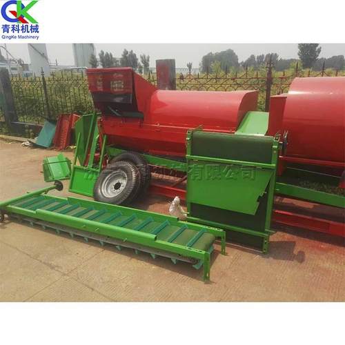 干湿两用花生摘果机 QK-500型收获采摘机 小型花生果脱离设备