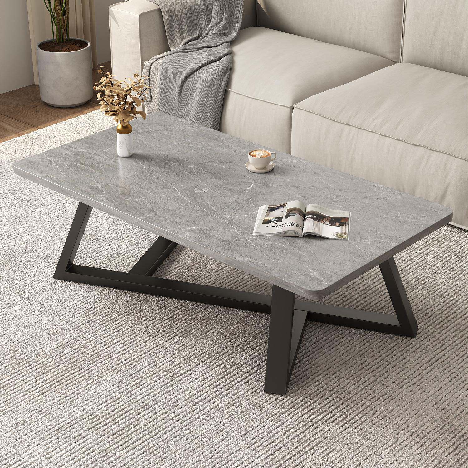 茶几客厅家用2025新款小户型办公室沙发桌子茶桌长方形茶几桌极简