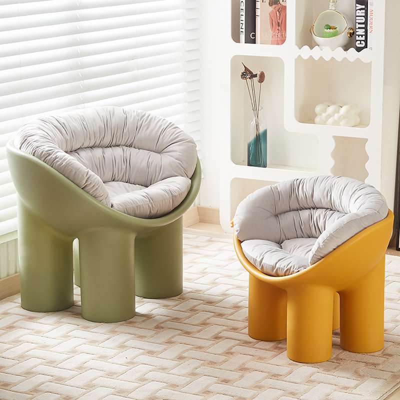 网红大象腿椅子休闲单人沙发椅设计师创意儿童凳子客厅阳台懒人椅