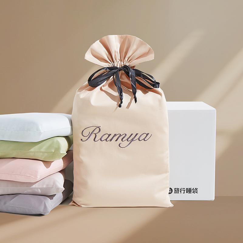 全棉60s酒店隔脏睡袋旅游出差床单被套便携一体式旅睡宝旅行神器