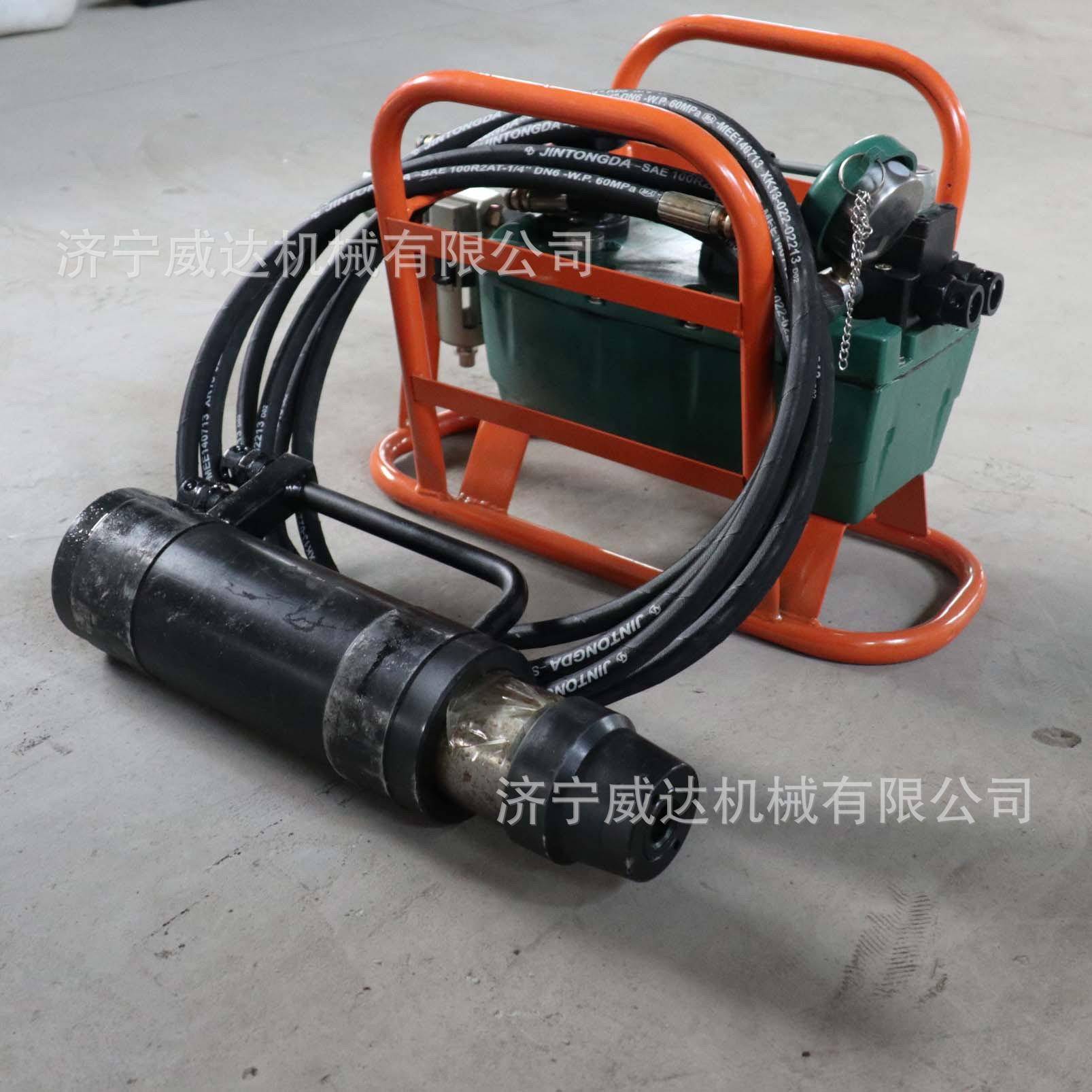 气动锚索张拉机具MQ18气动锚索张拉千斤顶17.8矿用锚索张拉机具