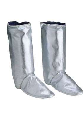 代尔塔 402013 隔热防喷溅靴套 防金属喷溅靴 表面镀铝 抵御高温