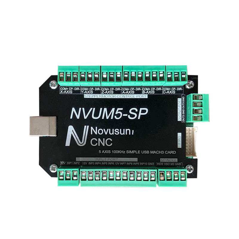 usb mach3 3轴4轴5轴雕刻机控制卡NVUM4-SP 经济型CNC 运动控制板