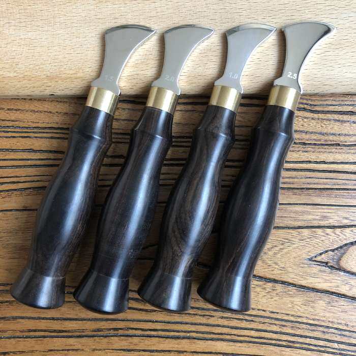 手工皮革皮具工具皮匠工具紫光檀木边线器烫边压线压槽压边器