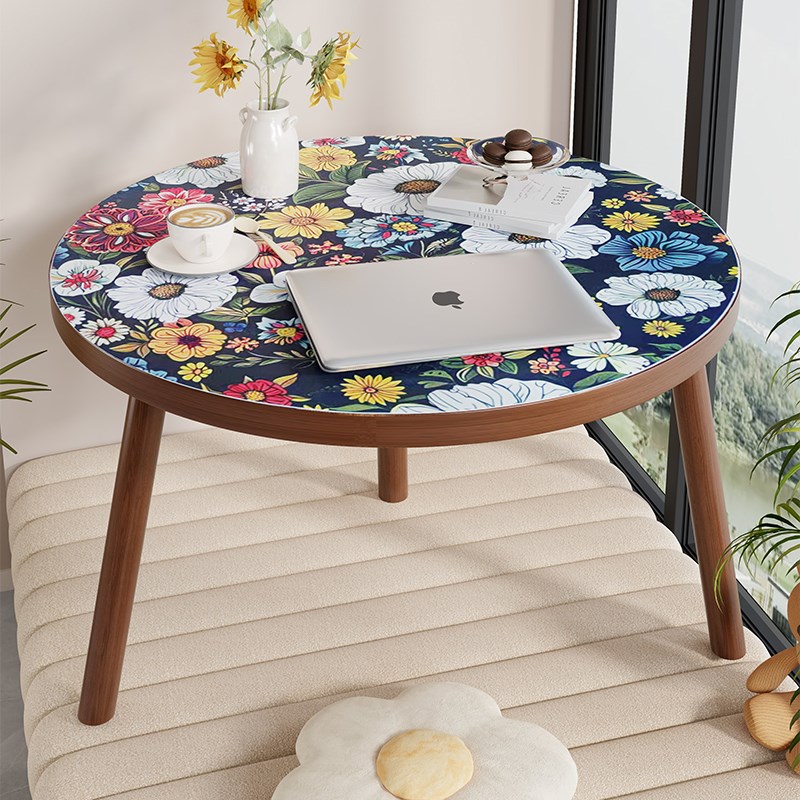 矮桌炕几小茶几日式榻榻米茶桌小户型家用阳台S坐地矮桌飘窗炕桌