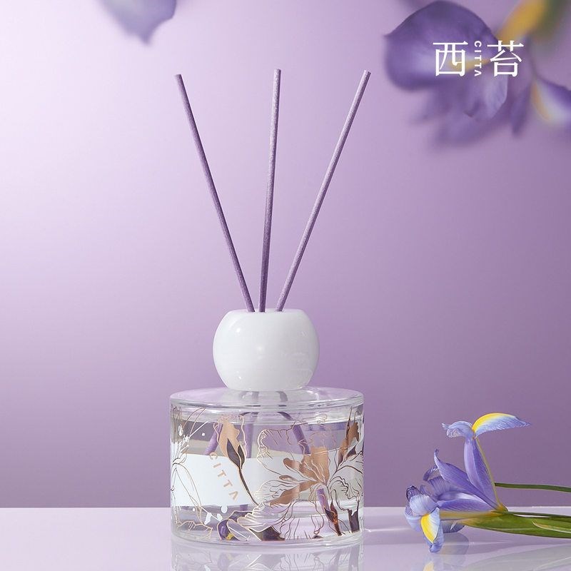 西苔无火香薰家用卧室内去异味除臭香薰精油持久S留香藤条香氛摆
