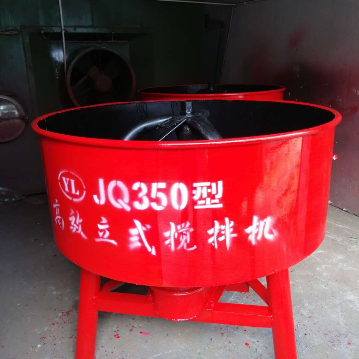 ,三脚搅拌机混凝土搅拌机圆盘搅拌机简便朝天锅搅拌机