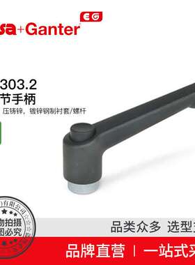 Elesa Ganter伊莉莎冈特 GN 303.2 可调节手柄 带按钮（2
