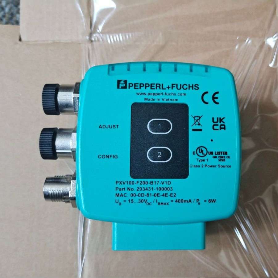 P*F光学读头 PXV100S-F200-SSI-V19入射光定位系统读头SSI 接口