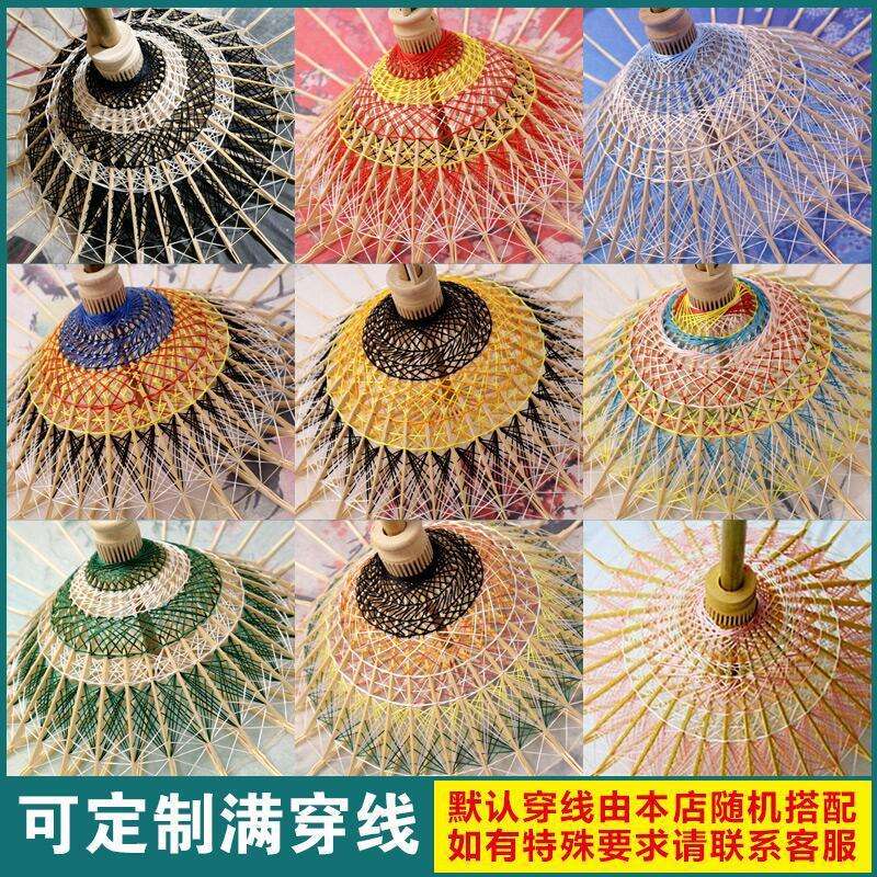 古风油纸伞女汉服伞防水防雨防晒实用古伞男传统纯手工正宗桐油伞
