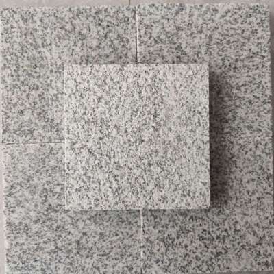 g603大理石芝麻白花岗岩路牙石 外墙干挂板石材地铺石火烧板