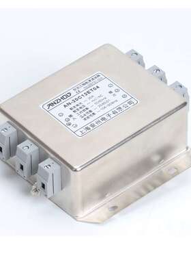 100A三相三线电源滤波器 AN-100C12KT35 端子式安装滤波器