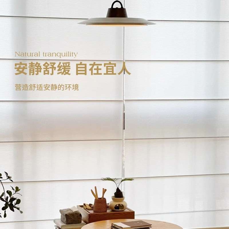 罗马帘窗帘客厅餐厅办公室阳台卧室智能电动折叠免打孔全遮光升降图片