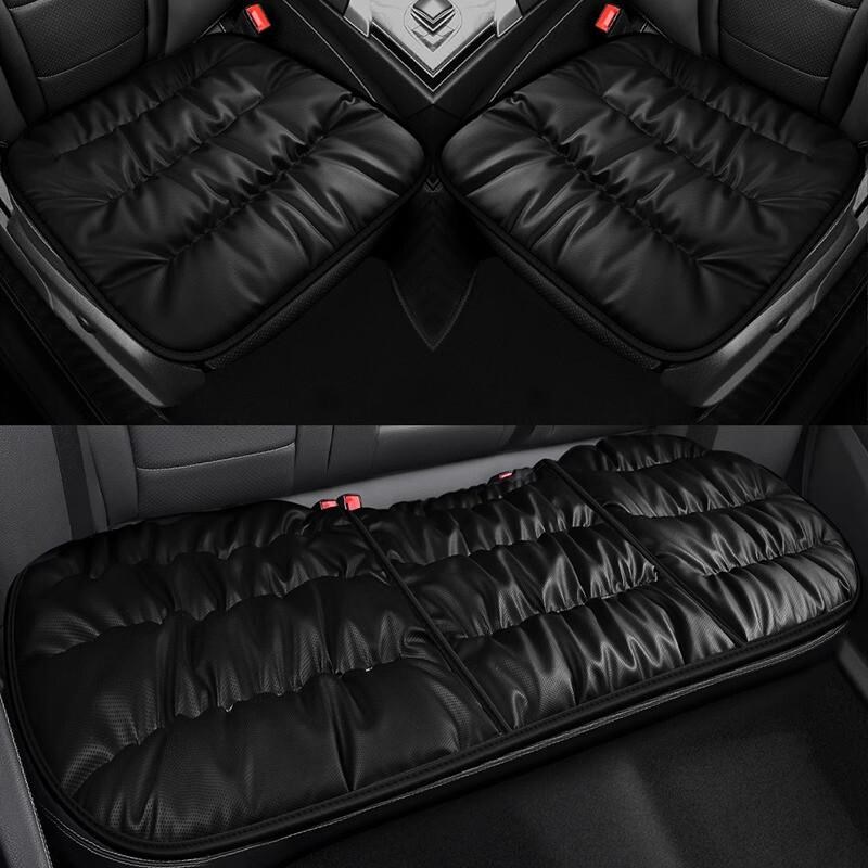 汽车坐垫单片座垫四季通用座套y后排垫子通风加热座位全包单个防