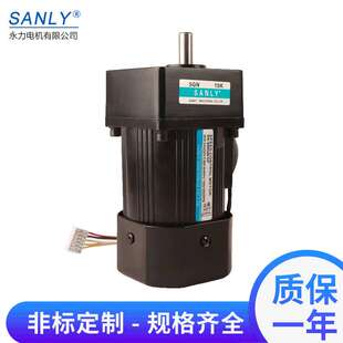 防水电机 永力定速刹车电机60W交流定速刹车电机震动马达5IK60RGU