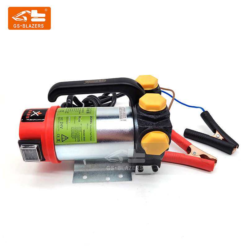 适用于挖掘机12v/24v 加柴油马达,抽油泵,加油泵,4孔高速泵