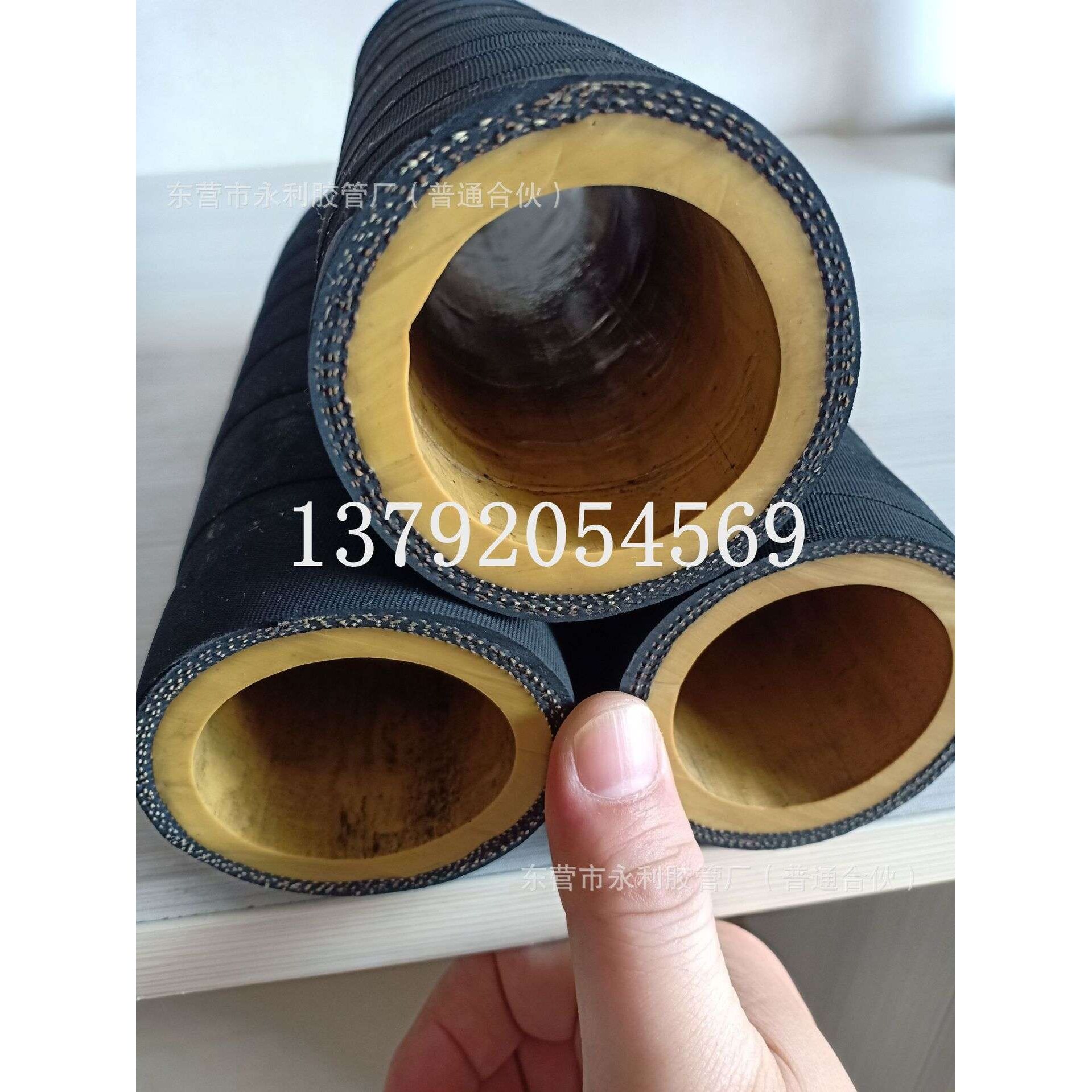 船舶专用帘子线编织吸沙胶管聚氨酯优质耐磨喷砂管