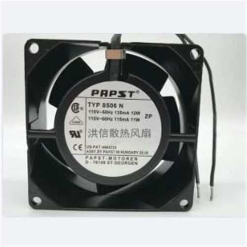 TYP 8506N 115V 12/11W 德国 全金属耐高温进口风机