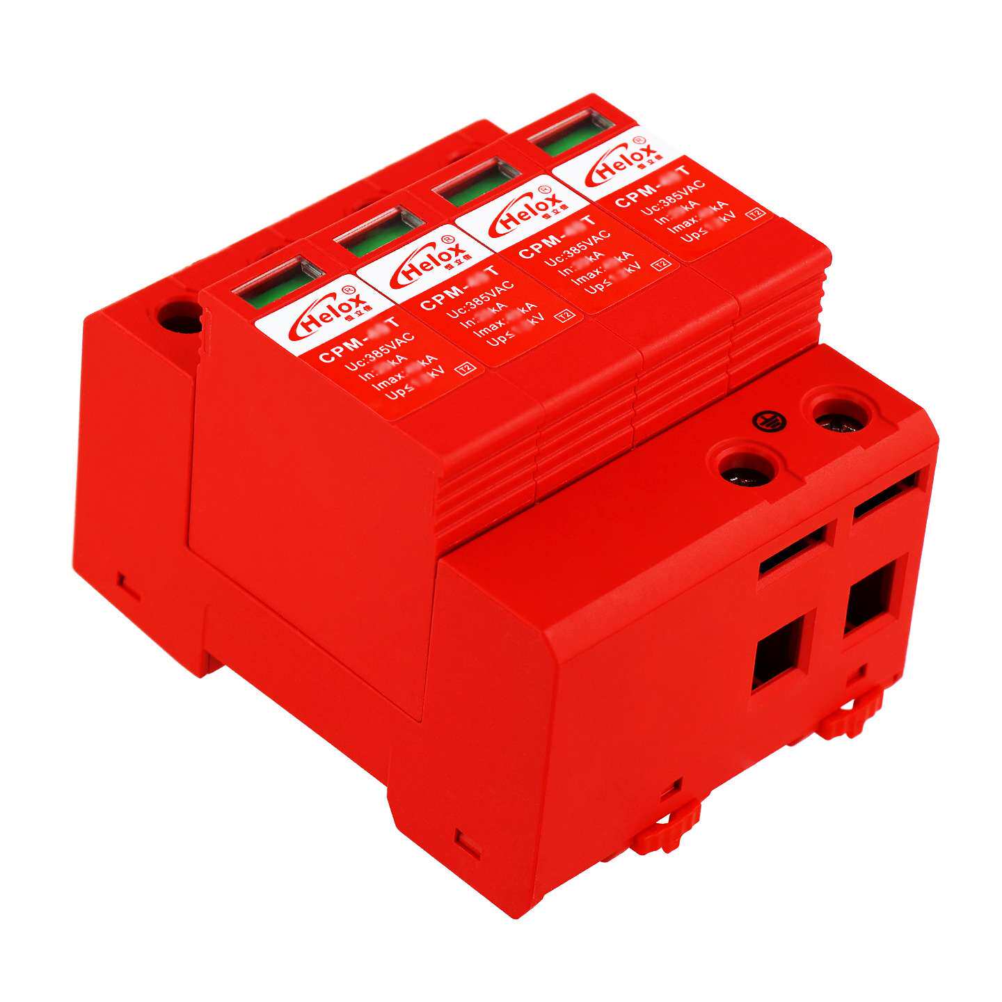 恒立信380V电源防雷器20KA D级电源避雷浪涌保护器CPM-20T 1.0KV